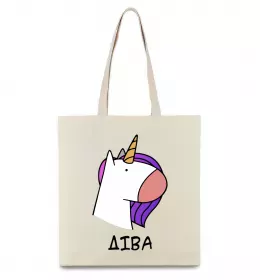 Эко-сумка Virgo roses Бежевый фото