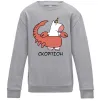 Детский Свитшот Скорпіон єдиноріг Серый меланж Детский Свитшот Скорпіон єдиноріг Серый меланж фото