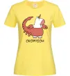 Жіноча футболка Скорпіон єдиноріг Лимонний Жіноча футболка Скорпіон єдиноріг Лимонний фото