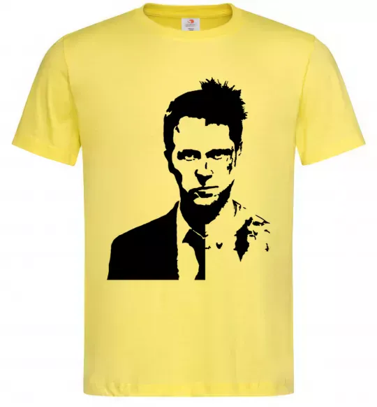 Чоловіча футболка Fight club black Лимонний фото