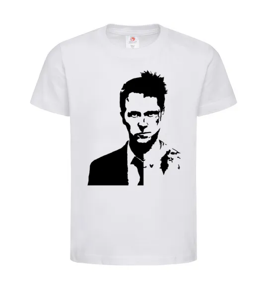 Детская футболка Fight club black Белый фото