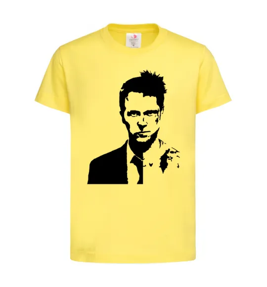Детская футболка Fight club black Лимонный фото