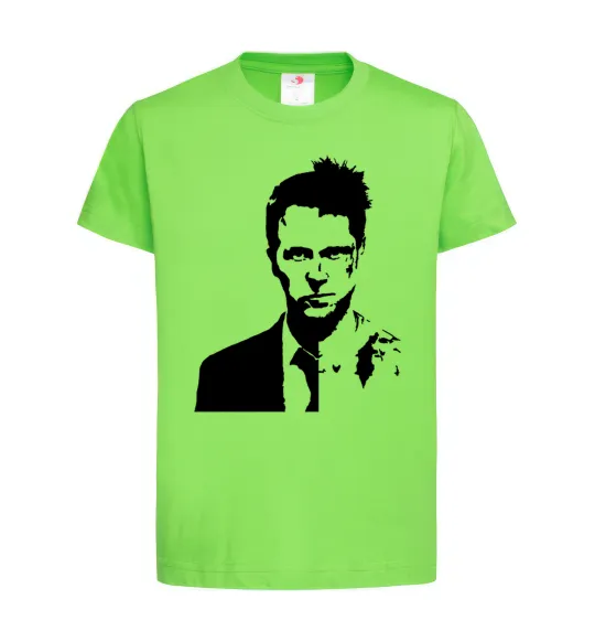 Детская футболка Fight club black Лаймовый фото