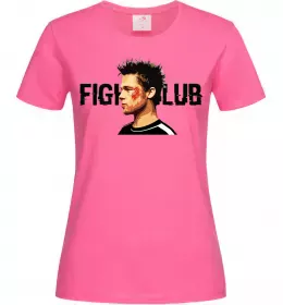 Женская футболка Fight Club bomb Голубой фото Женская футболка Fight Club bomb Голубой фото