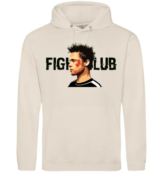 Мужская толстовка (худи) Fight club Brad Pitt Таш фото