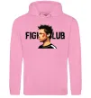 Жіноча толстовка (худі) Fight club Brad Pitt Рожевий Жіноча толстовка (худі) Fight club Brad Pitt Рожевий фото