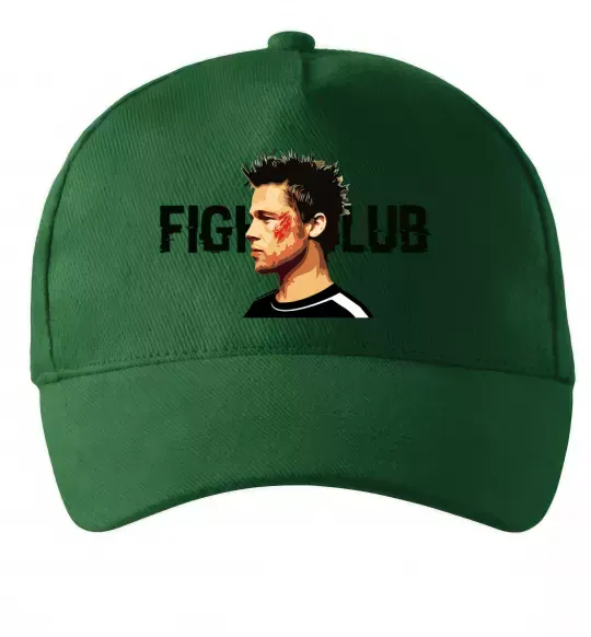 Кепка Fight club Brad Pitt Темно-зелений фото