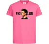 Дитяча футболка Fight club Brad Pitt Яскраво-рожевий Дитяча футболка Fight club Brad Pitt Яскраво-рожевий фото