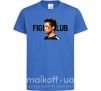 Дитяча футболка Fight club Brad Pitt Яскраво-синій фото