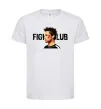 Дитяча футболка Fight club Brad Pitt Білий фото