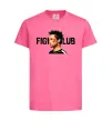 Дитяча футболка Fight club Brad Pitt Яскраво-рожевий фото