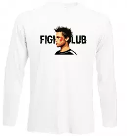 Лонгслив Fight Club bomb Белый фото Лонгслив Fight Club bomb Белый фото