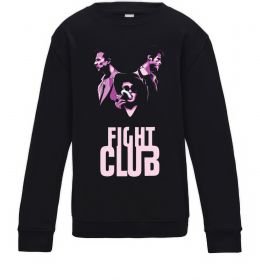 Детский Свитшот Fight club pink