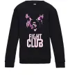 Дитячий світшот Fight club pink Чорний фото