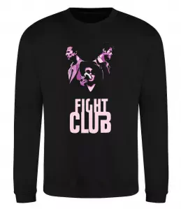 Свитшот Fight club pink Черный фото