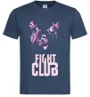 Чоловіча футболка Fight club pink Темно-синій фото