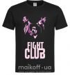 Чоловіча футболка Fight club pink Чорний фото