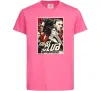 Дитяча футболка Fight club poster Яскраво-рожевий фото