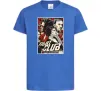 Дитяча футболка Fight club poster Яскраво-синій фото