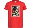 Дитяча футболка Fight club poster Червоний фото