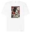 Футболка Оверсайз Fight club poster Білий фото