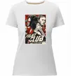 Женская премиум футболка Fight club poster Белый фото