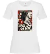 Жіноча футболка Fight club poster Білий фото