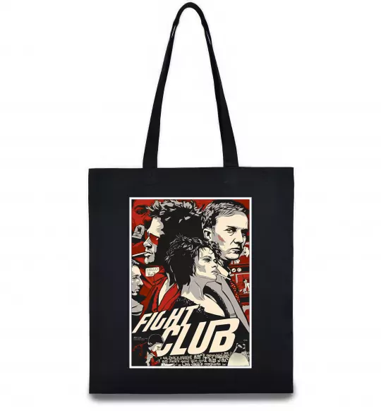 Эко-сумка Fight club poster Черный фото