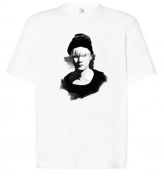 Футболка Оверсайз Suga brush Белый фото