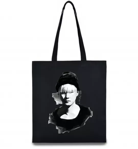 Еко-сумка Suga brush Чорний фото