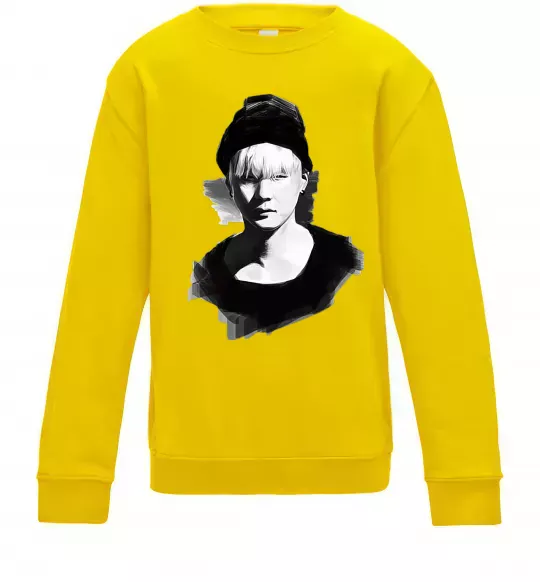 Детский Свитшот Suga brush Солнечно желтый фото