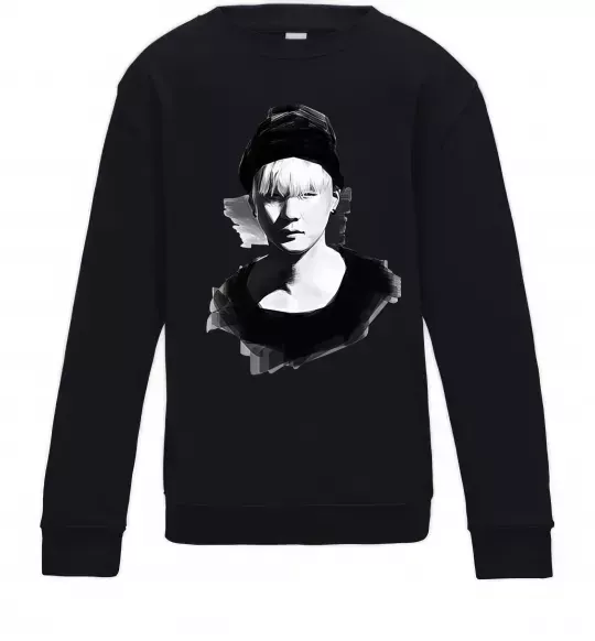 Детский Свитшот Suga brush Черный фото