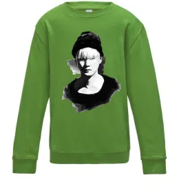 Детский Свитшот Suga brush Лаймовый фото