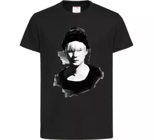 Детская футболка Suga brush Черный фото