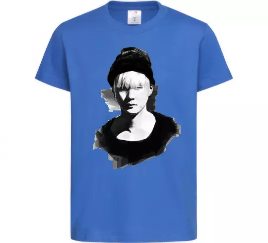 Детская футболка Suga brush Ярко-синий фото