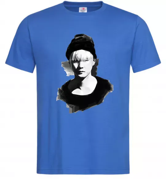 Мужская футболка Suga brush Ярко-синий фото