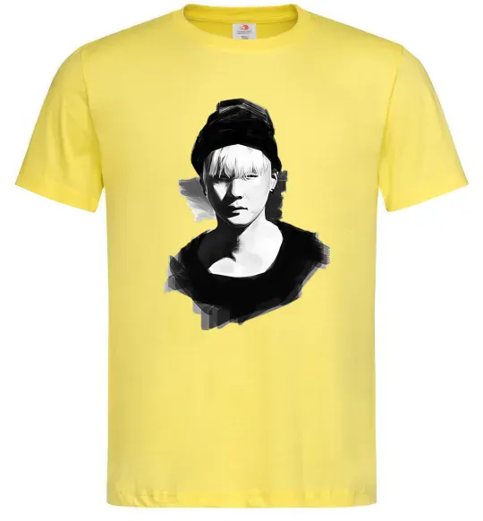 Мужская футболка Suga brush Лимонный фото