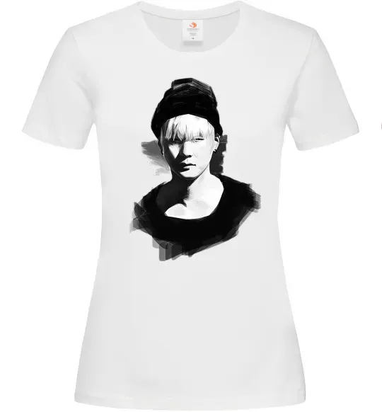 Жіноча футболка Suga brush Білий фото