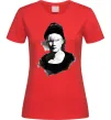 Жіноча футболка Suga brush Червоний фото