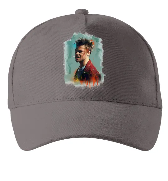 Кепка Бійцівський клуб фарба Сірий фото