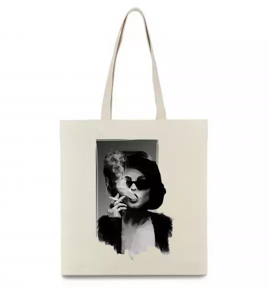 Эко-сумка Марла Сінгер Бежевый фото