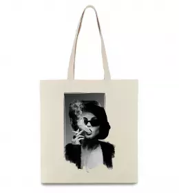 Эко-сумка Fight Club bomb Бежевый фото