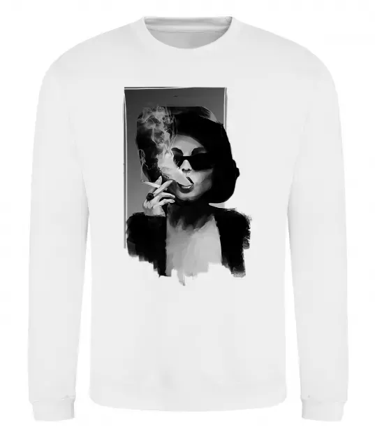 Світшот Марла Сінгер Білий фото