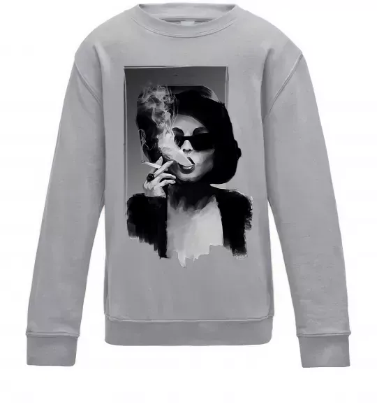 Дитячий світшот Марла Сінгер Сірий меланж фото