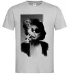 Чоловіча футболка Марла Сінгер Сірий Чоловіча футболка Марла Сінгер Сірий фото