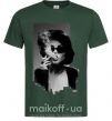Мужская футболка Марла Сингер Темно-зеленый фото