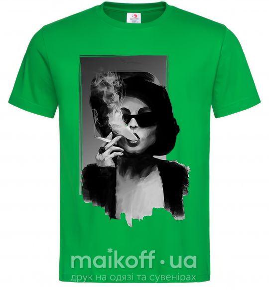 Мужская футболка Марла Сингер Зеленый фото