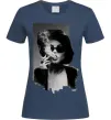 Жіноча футболка Марла Сінгер Темно-синій Жіноча футболка Марла Сінгер Темно-синій фото
