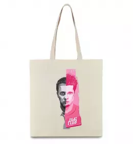 Эко-сумка Fight Club bomb Бежевый фото