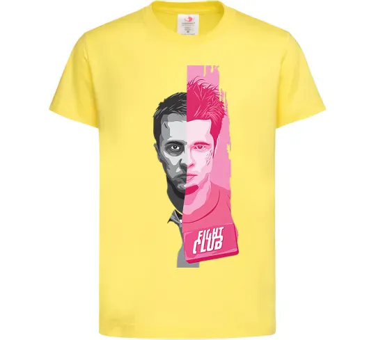 Дитяча футболка Бійцівський клуб розово-сірий Лимонний фото